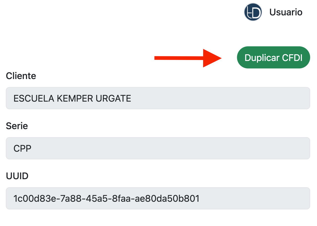 Crea una Carta Porte a partir de otra