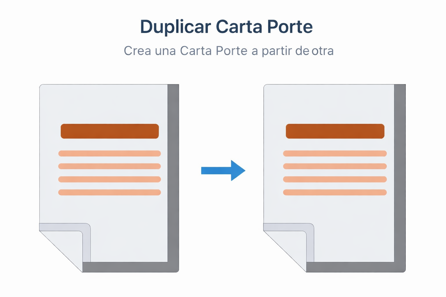 Crea una Carta Porte a partir de otra